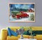 Christmas Paint by Numbers for Adults, Truck Paint by Numbers for Adults Beginner Drawing Paintwork with Paintbrushes On Canvas Wrinkle-Free Canvas Acrylic Pigment Oil Paint 16x20inch